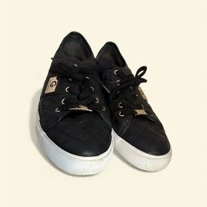 G By Guess Backer Quilted Black Women's-Black Sneakers (SIZE 9)